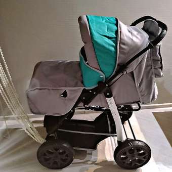 Коляска трансформер Babyton Melly Blue: отзыв пользователя ДетМир