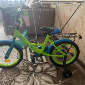 Велосипед NRG BIKES Eagle 16 green-blue: отзыв пользователя Детский Мир