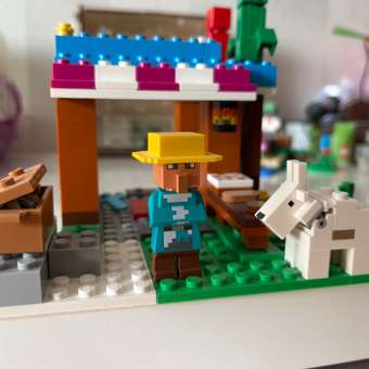 Конструктор LEGO Minecraft The Bakery 21184: отзыв пользователя ДетМир