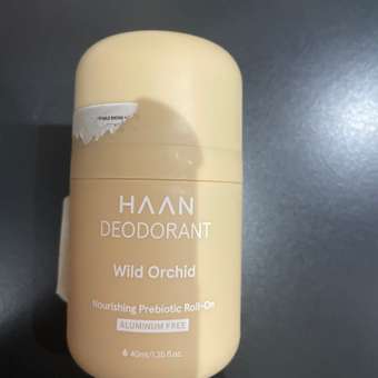 Дезодорант HAAN с пребиотиками Дикая орхидея 40 мл: отзыв пользователя Детский Мир