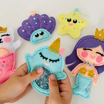 Набор для творчества и шитья MARUSHA Мягкие игрушки Русалочка и её друзья: отзыв пользователя Детский Мир