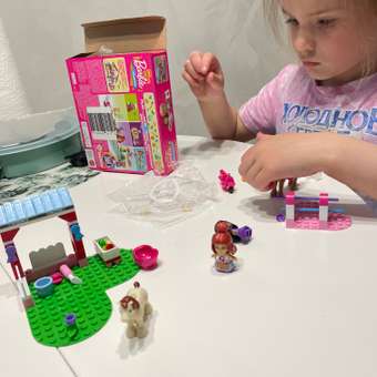 Конструктор Mega Construx Barbie Конный спорт HDJ84: отзыв пользователя Детский Мир