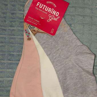 Носки Futurino 3 пары: отзыв пользователя Детский Мир