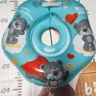 Круг надувной Roxy-Kids на шею для купания малышей Мишка Dreamer RTT-002D: отзыв пользователя Детский Мир