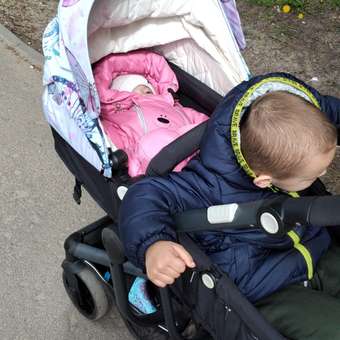 Коляска трансформер Babyton Spider Blue: отзыв пользователя Детский Мир