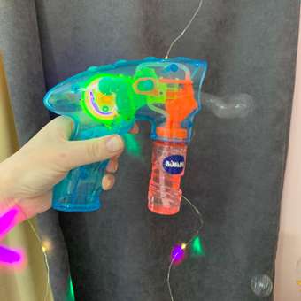 Пистолет для пускания мыльных пузырей Attivio Прозрачный в ассортименте BB081: отзыв пользователя Детский Мир