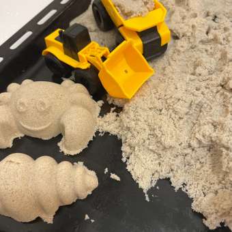 Кинетический песок Космический песок ведро 2 кг с машинками 2 шт: отзыв пользователя Детский Мир