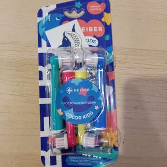 Насадка на зубную щетку BEIBER совместимая с Oral-b kids 4 шт: отзыв пользователя Детский Мир