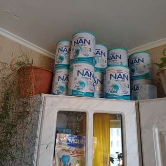 Молочко NAN 3 Optipro 1050г с 12месяцев: отзыв пользователя ДетМир