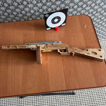 Деревянный конструктор ГРАТ Пистолет-пулемет: отзыв пользователя Детский Мир