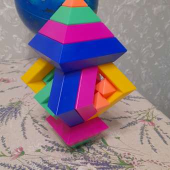 Конструктор головоломка ЭРА фабрика игрушек Пирамидка 16 элементов: отзыв пользователя Детский Мир