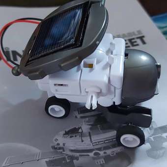Электронный конструктор ТЕХНО сборная подвижная модель робота на солнечной батарее KD3012: отзыв пользователя Детский Мир