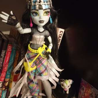 Кукла Monster High Монстр Фест Фрэнки HXH79: отзыв пользователя Детский Мир