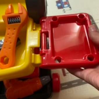 Игровой набор Green Plast детские игрушечные инструменты тележка с дрелью: отзыв пользователя Детский Мир