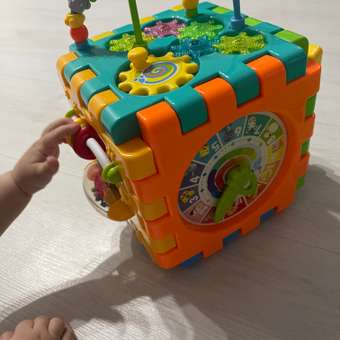 Развивающая игрушка бизи-куб SHARKTOYS сортер: отзыв пользователя Детский Мир