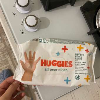 Салфетки влажные Huggies All over clean 56шт Huggies: отзыв пользователя Детский Мир