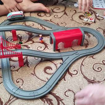 Игровой набор InterCity Железная дорога Большой город с поездом и аксессуарами: отзыв пользователя Детский Мир