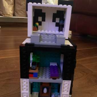 Конструктор LEGO Minecraft Дом панды 21245: отзыв пользователя ДетМир