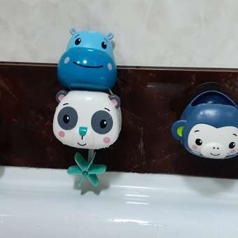 Игрушки для ванны Fisher Price Животные с присосками 4шт: отзыв пользователя Детский Мир