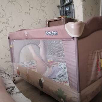 Манеж-кровать Babyton Dreamy Brown: отзыв пользователя Детский Мир