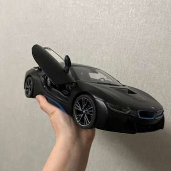 Машина Rastar РУ 1:14 BMW i8 Черная 71010: отзыв пользователя Детский Мир