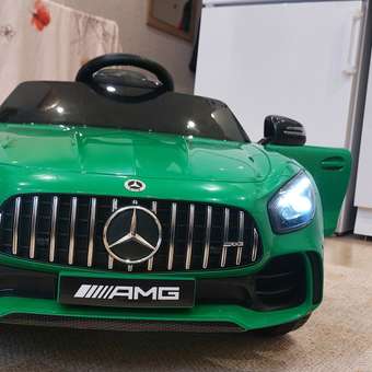 Электромобиль TOMMY Mercedes AMG GT MB-7 зеленый: отзыв пользователя Детский Мир