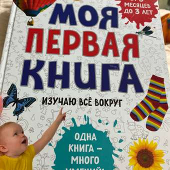 Книга Эксмо Моя первая книга Изучаю все вокруг: отзыв пользователя Детский Мир