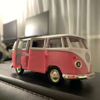 Машинка RMZ City Volkswagen Samba Bus Розовый: отзыв пользователя ДетМир