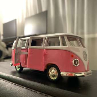 Автомобиль RMZ CITY Volkswagen Samba Bus розовый: отзыв пользователя Детский Мир