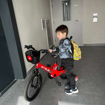 Велосипед детский STELS Flash KR 18 Z010 9.1 Красный: отзыв пользователя Детский Мир