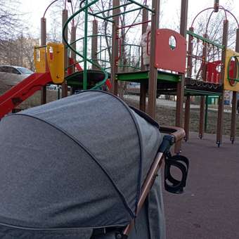 Коляска прогулочная MOWbaby Ride Gold-Grey: отзыв пользователя Детский Мир