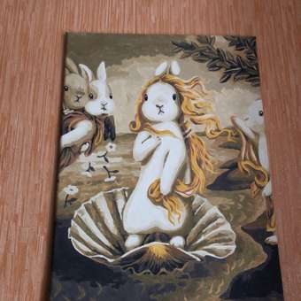 Картина по номерам Art on Canvas Рождение Зайки Венеры 40*50: отзыв пользователя Детский Мир