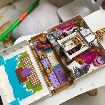 Конструктор LEGO Disney Princess Книга сказочных приключений Ариэль Белль Золушки и Тианы 43193: отзыв пользователя Детский Мир