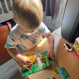 Пазл Baby Toys First Puzzle Щенок 9элементов 04147: отзыв пользователя Детский Мир
