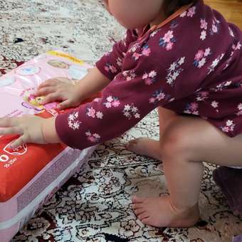 Трусики Huggies Ultra Comfort для девочек 6 (15-25 кг) 44 шт.: отзыв пользователя ДетМир
