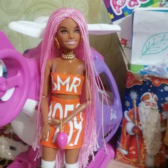 Кукла Barbie Экстра с розовыми косичками GXF09: отзыв пользователя Детский Мир