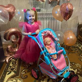 Коляска для куклы Demi Star 9662A Princess: отзыв пользователя Детский Мир