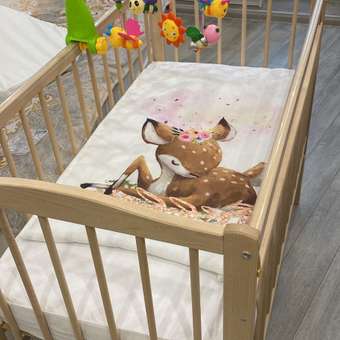 Детская кроватка Alatoys, поперечный маятник (бежевый): отзыв пользователя Детский Мир