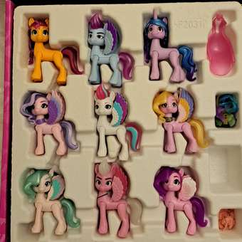 Набор игровой My Little Pony Сияющие сцены 9 пони F2031FF1: отзыв пользователя ДетМир