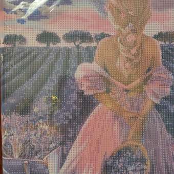 Алмазная мозаика Kiki Холст на подрамнике 30*40 Лавандовый рай: отзыв пользователя Детский Мир