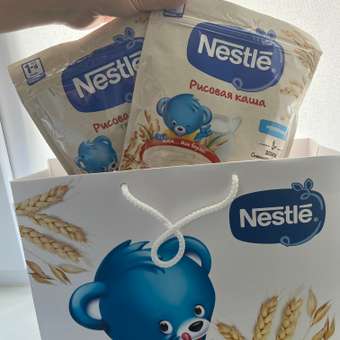 Каша молочная Nestle рисовая с яблоком 200г с 4месяцев: отзыв пользователя Детский Мир