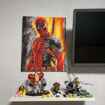 Картина по номерам Hobby Paint Дэдпул в ассортименте: отзыв пользователя Детский Мир