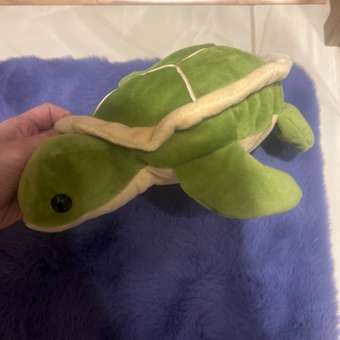 Игрушка мягкая Дивале Черепаха морская светлый кант 30 см: отзыв пользователя Детский Мир