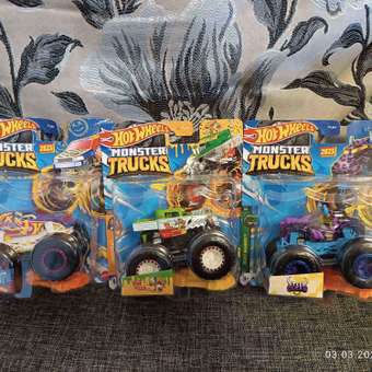 Автомобиль Hot Wheels Monster Trucks 1:64 в ассортименте: отзыв пользователя ДетМир