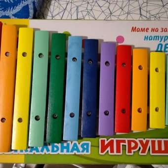 Игрушка музыкальная Лесная мастерская ксилофон: отзыв пользователя Детский Мир