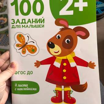 Книга Первые уроки 100заданий для малышей 2: отзыв пользователя ДетМир