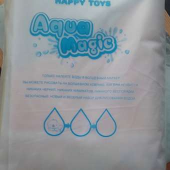Коврик для рисования водой PELICAN HAPPY TOYS Радуга Детский набор для творчества: отзыв пользователя Детский Мир