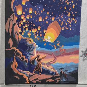 Картина по номерам Art on Canvas Фестиваль небесных фонариков 40*50: отзыв пользователя Детский Мир