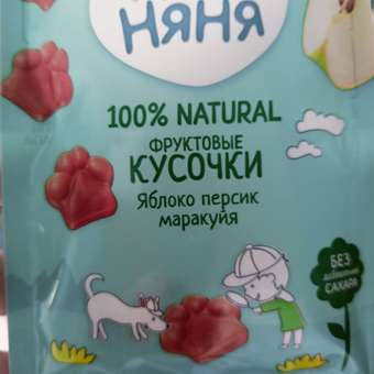 Кусочки фруктовые ФрутоНяня яблоко-персик-маракуйя 15г с 12месяцев: отзыв пользователя Детский Мир