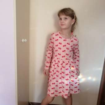 Платье IVDT37: отзыв пользователя Детский Мир